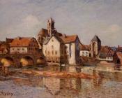 阿尔弗莱德 西斯莱 : The Moret Bridge